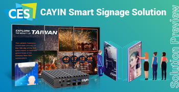 Descubre las últimas soluciones inteligentes de señalización digital de CAYIN en CES 2020